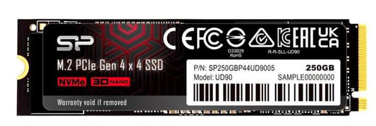 Silicon Power M.2 2280 PCIe 250GB SSD - High-speed storage, compact design, ideal for gaming and data-intensive applications.