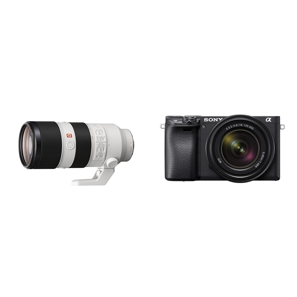 Sony teleobjektīvs; zoomobjektīvs & Alpha 6400 | APS-C bezspoguļa kamera ar 16-50mm f/3.5-5.6 Power-Zoom objektīvu