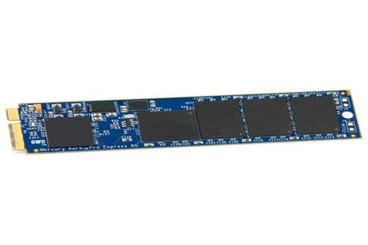 OWC 250GB Aura Pro 6G - High-speed SSD upgrade for 2012 MacBook Air, enhancing storage and performance.
