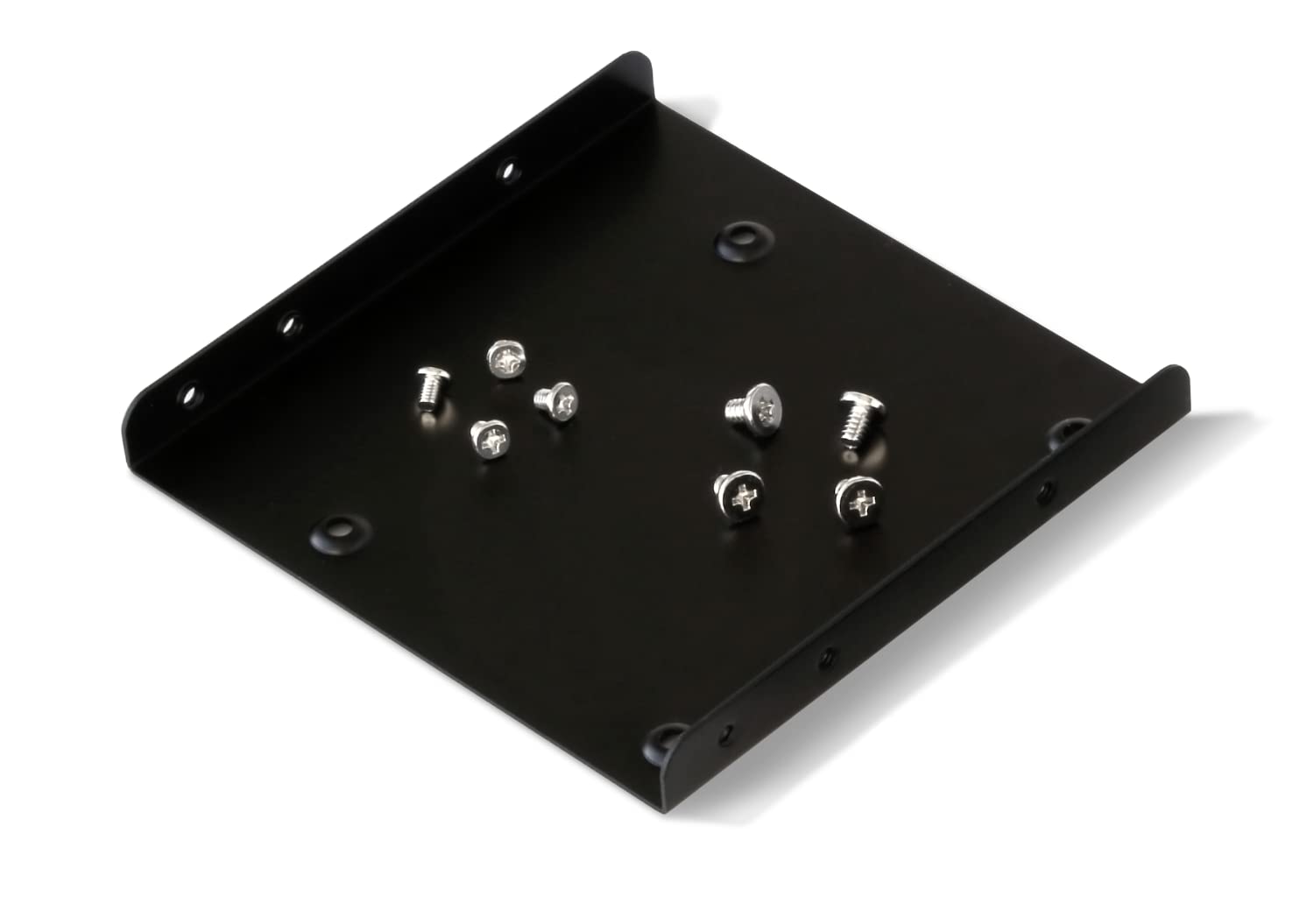 Svarīgs SSD montāžas komplekts - 2,5" uz 3,5" adapteris, metāla turētājs, viegla uzstādīšana, saderīgs ar vairākiem SSD.