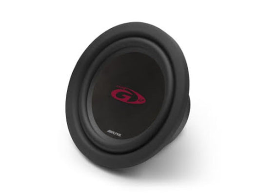 1. Alpine SWG-844 augstas jaudas subwoofers (400 W, 8 collas / 20 cm), melns