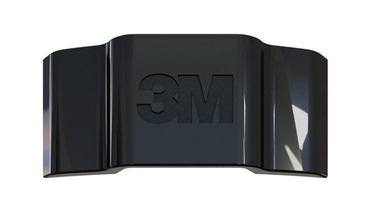 3M X5 lampu turētājs - aizsargķiverēm, regulējams, viegls, ideāls darbam un drošībai.