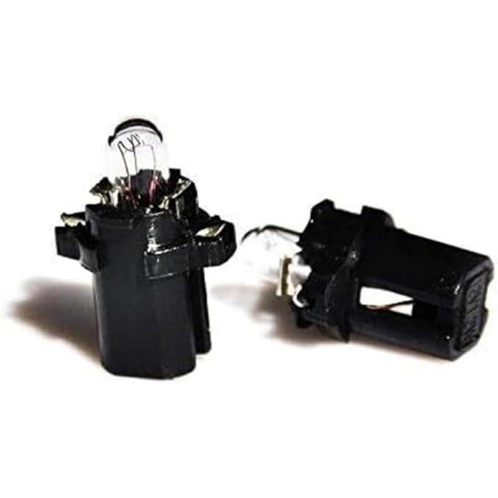 M-Tech Z55 Lampa B8.3d 12 V/1.2 W, 10 gab. komplekts, Melns