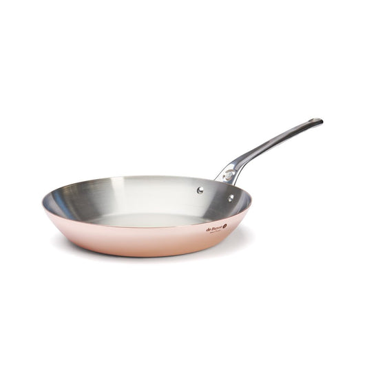 de Buyer Apaļā vara panna PRIMA MATERA - 32 cm, izturīga, vienmērīga siltuma izkliede, ideāla cepšanai.
