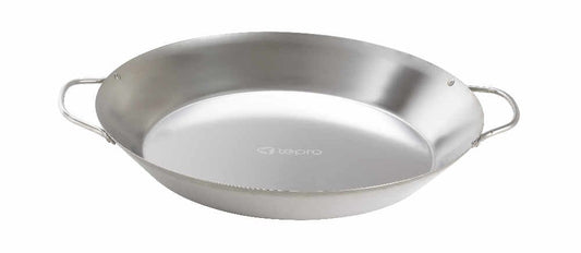 Tepro grila panna - nerūsējošā tērauda, 35,5 cm, piemērota indukcijai, sudraba krāsā.