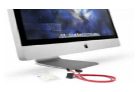 OWC OWCDIDIM27SSD11 - 27" SSD, sleek design, high performance, red and black color scheme
