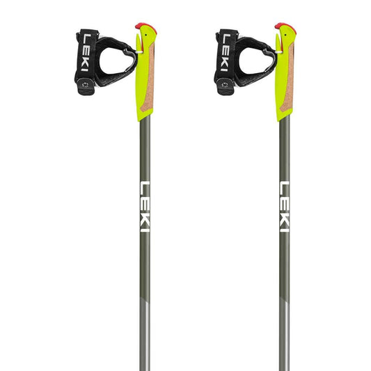 Nūjošanas nūjas LEKI Walker XS, Green metallic-olivgreen-White, 80-110 cm