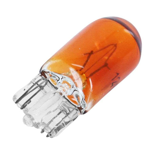 12V 5W T10 W2.1x9.5D ORANŽS KALNIŅA SPULDZE AUTO STIKLA PIEDERUMS