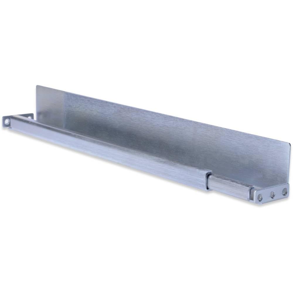 DIGITUS 1HE slīdošās sliedes 19" tīkla un serveru skapjiem, maināms dziļums 350-600 mm, L profils, 2mm tērauda loksne, 100 kg, sudraba