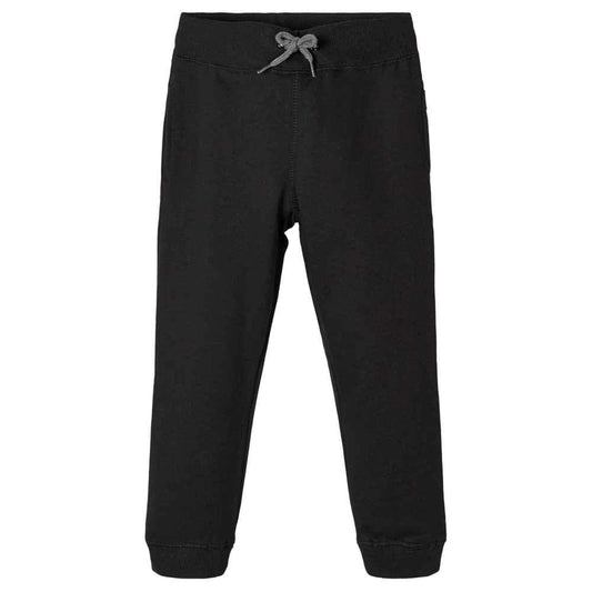 Zēnu sporta bikses NAME IT Nkmsweat Pant Bru Noos, melnas, 122