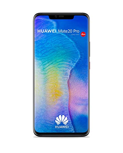Huawei Mate20 Pro - 128GB storage, 6GB RAM, single SIM, black color, Western Europe version smartphone.
