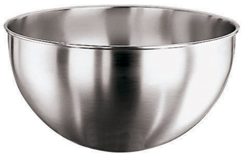 Paderno 11951 – 32 cm Bastardella with handles, made of stainless steel, ideal for cooking and sautéing.