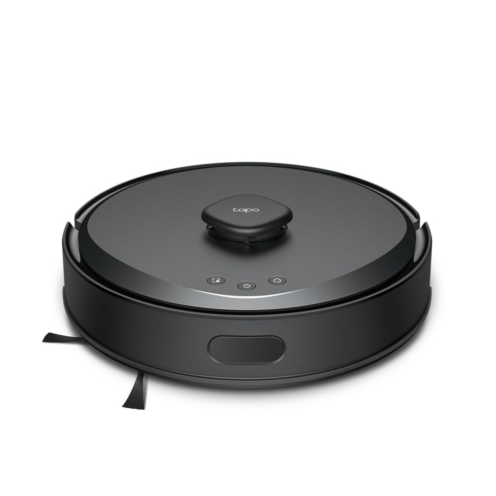 Tapo RV30 Max putekļsūcējs - 5300Pa sūkšanas jauda, LiDAR+IMU navigācija, Alexa balss vadība, mazgāšanas funkcija