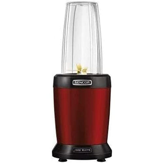 SENCOR SNB 4301RD - Red kitchen mixer, smoothie maker, soup blender, compact design, powerful performance.