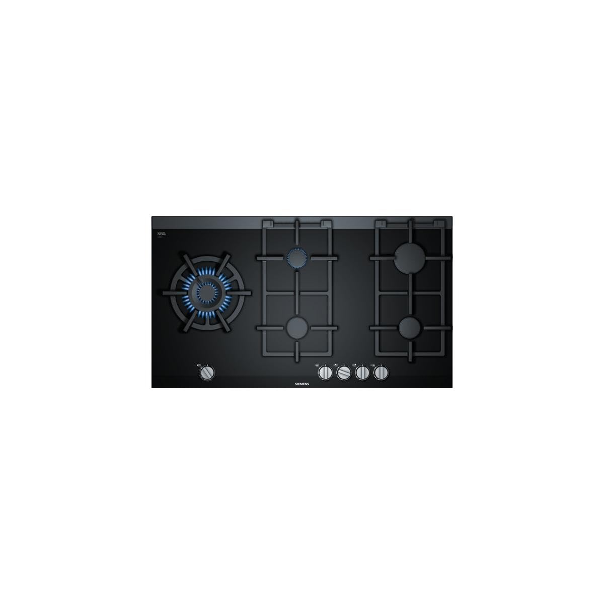 Siemens ER9A6SB70 iQ700 gāzes plīts (autonomā), 90 cm plata, gāzes plīts ar stepFlame tehnoloģiju precīzai liesmas kontrolei deviņos posmos, nerūsējošais tērauds