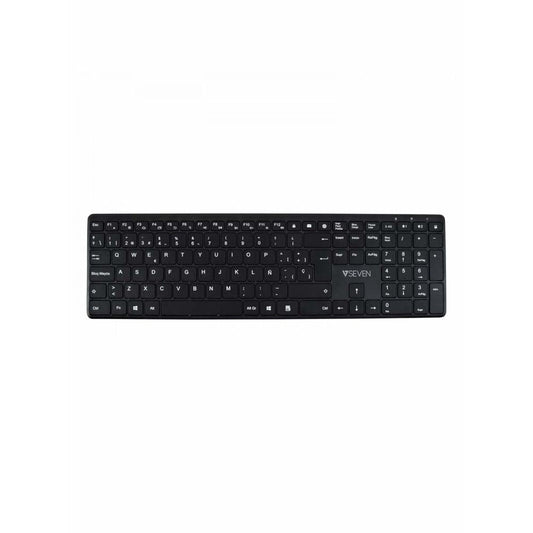 V7 KW550ESBT Bluetooth tastatūra, QWERTY, melna