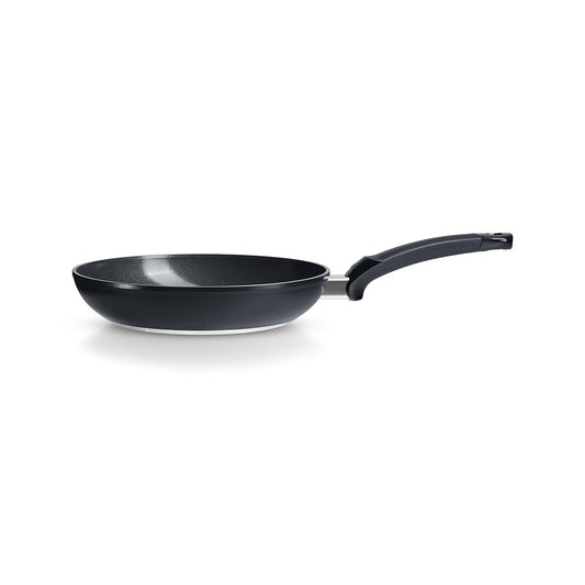 Fissler Ceratal Classic Orbit Black - 24 cm ceramic non-stick frying pan, induction compatible, aluminum construction.