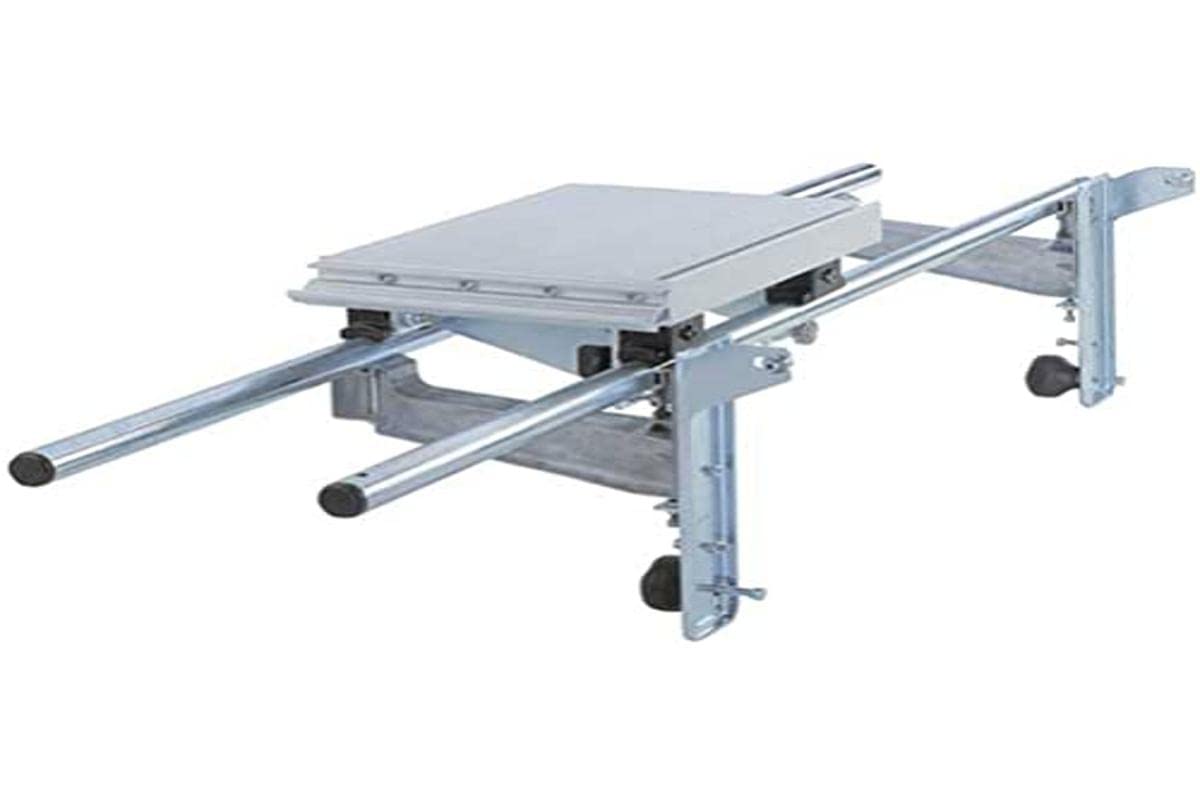 Festool slīdgalds CS 70 ST 650 - Precision sliding table saw with powerful motor and adjustable cutting depth.