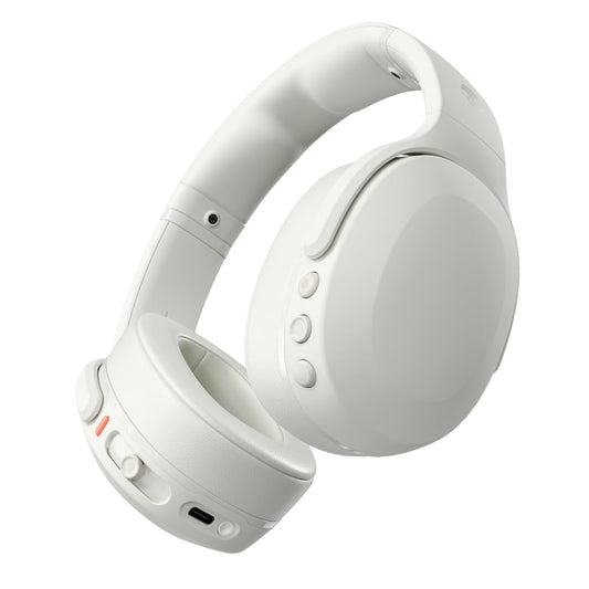 Skullcandy Crusher Evo - Kauls/Oranžs Mirdzums, wireless headphones with adjustable sensory bass and long battery life.