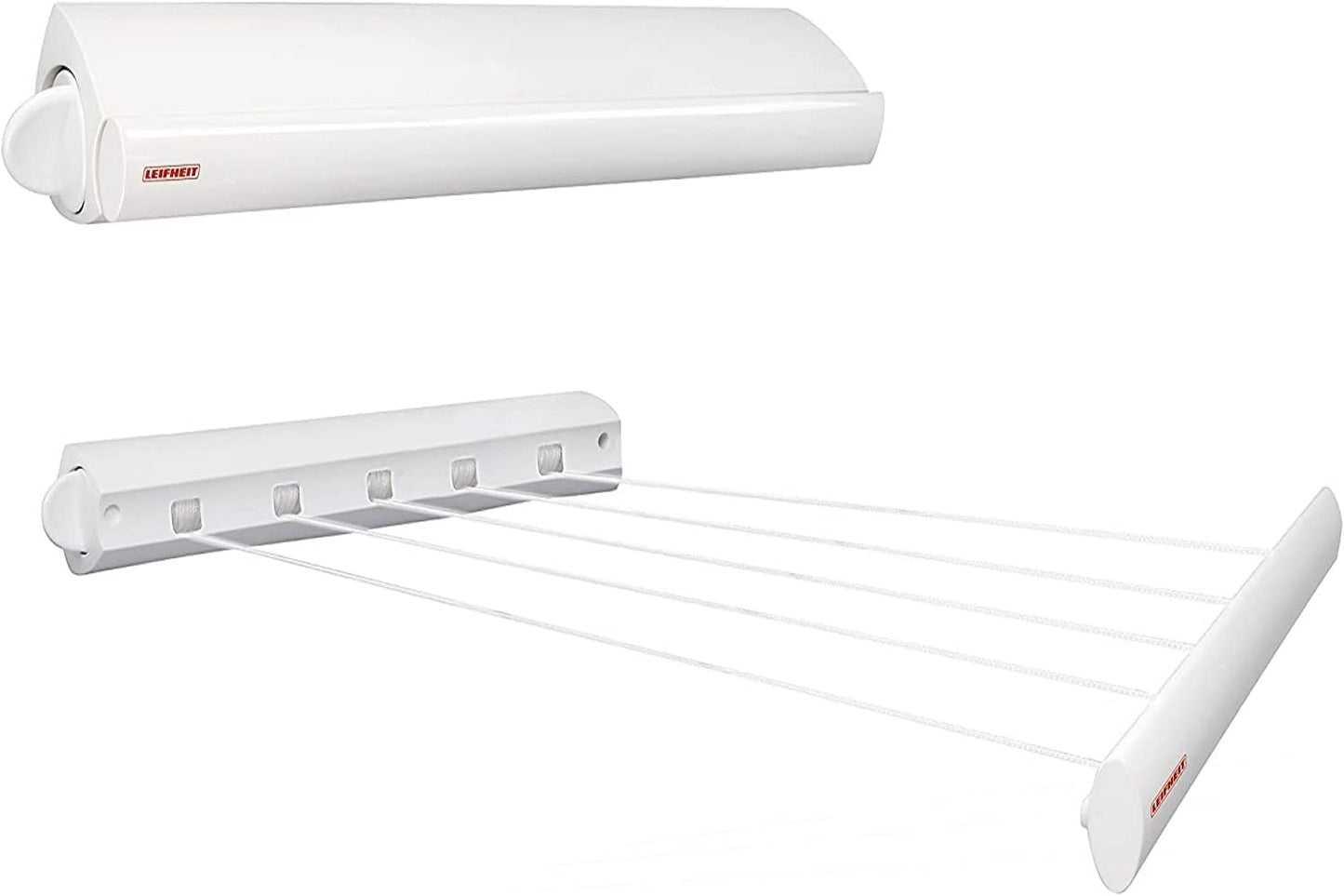 Leifheit sienas veļas žāvētājs Rollfix 210 Longline, 21 m žāvēšanas garums