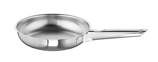 Schulte-Ufer 6362-20 Romana i Frying Pan - 20 cm, stainless steel, silver, durable and heat-resistant design.