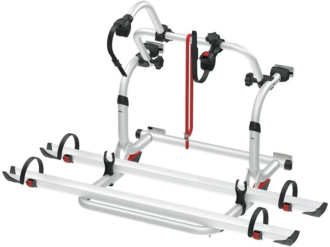 Fiamma velosipēdu turētājs Carry Bike Pro C SLB kemperiem, 2 velosipēdi, alumīnijs, 64x139x40-50 cm, 7,2 kg, 60 kg kravnesība