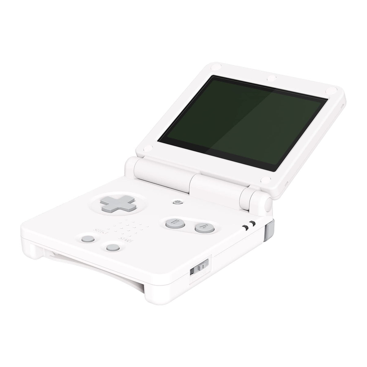 eXtremeRate pogu komplekts Nintendo Gameboy Advance SP, DIY nomaiņas pogas D-Pad A B L R, pelēks (bez konsoles)