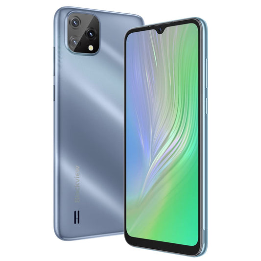 Blackview A55 4G - 6.53" HD+ display, MT6761V 2.0GHz, 3GB+16GB, 5MP+8MP cameras, 4780mAh battery, Android 11, DUAL SIM.