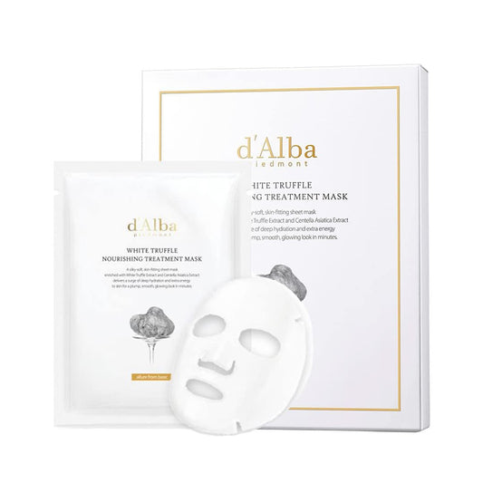 Nakts sejas maska d'Alba Italian white Truffle Nourishing Treatment Mask, 5 gab.