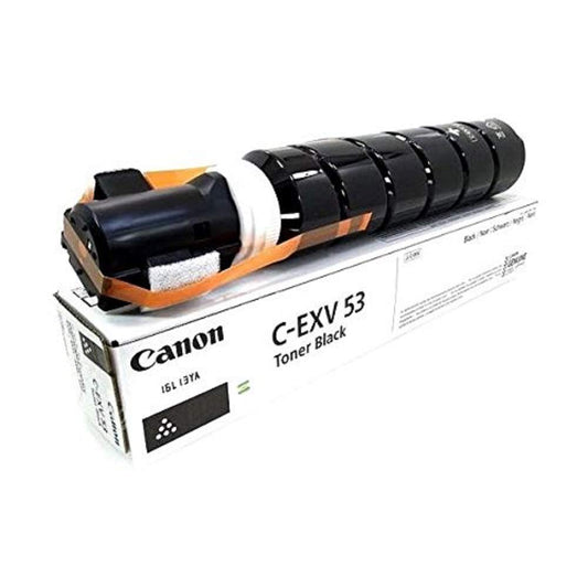 Canon C-EXV53 toner - Black, high-yield, compatible with Canon printers, delivers sharp prints and vibrant colors.