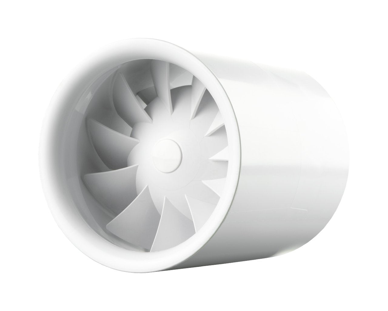 Kanāla ventilators SKS24 Soundless Turbine 100mm, ar taimeri un lodīšu gultņu motoru