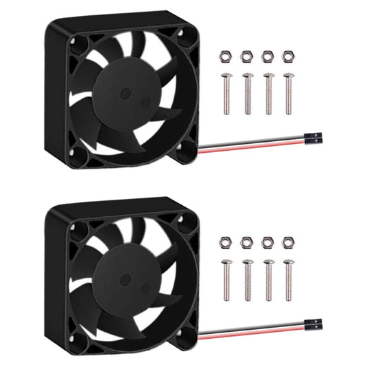 GeeekPi Raspberry Pi 4 Ventilators - 40x40x10mm, DC 5V, ideal for cooling Raspberry Pi 4, 3B+, and 3/2 Model B.
