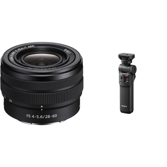 Sony SEL-2860 standarta zoom objektīvs & GP-VPT2BT Bluetooth rokturis