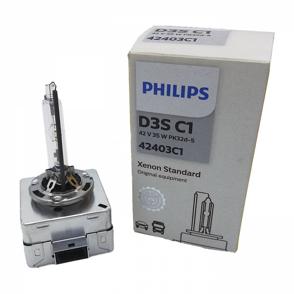 Xenon lampa PHILIPS D3S 35W PK32d-5 Standard Xenon 4300K, 1 gab.