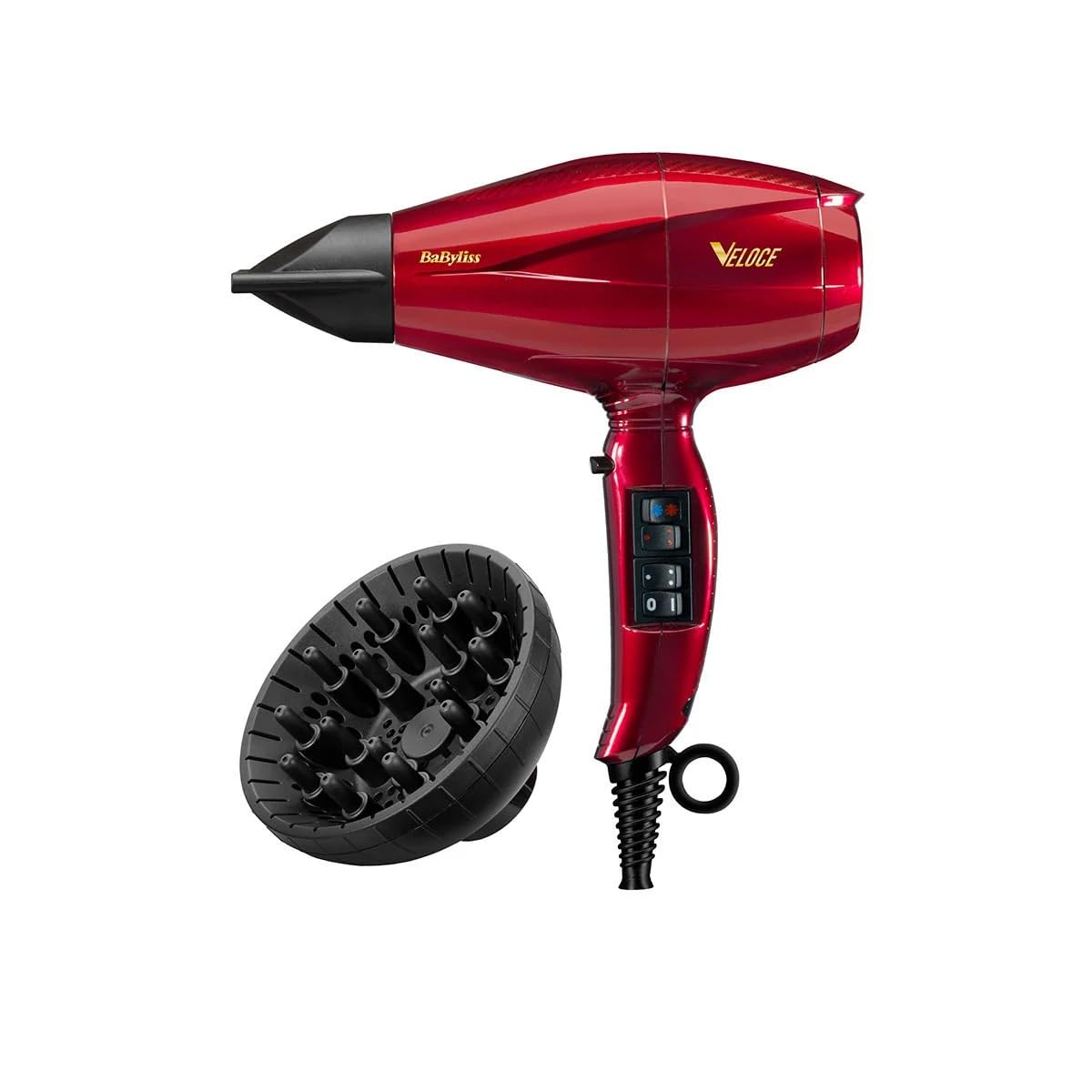 BaByliss 6750DE matu žāvētājs sarkans