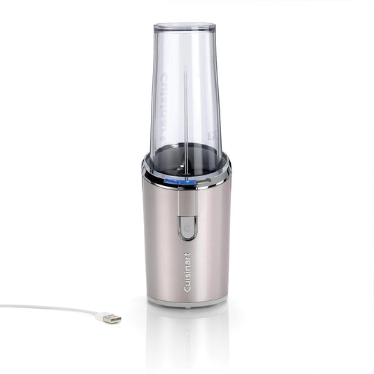 Cuisinart bezvadu mikseris - 450ml trauks, USB uzlādējams, smūtiju gatavotājs, ledus smalcinātājs, BPA brīvs.