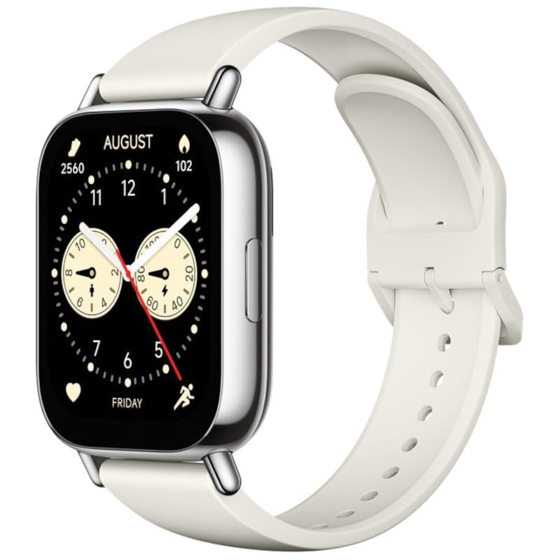 Xiaomi Redmi Watch 5 Lite - 1.96" AMOLED display, 18-day battery life, over 150 sports modes, gold color.