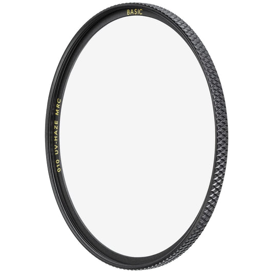 B+W UV-Haze un aizsardzības filtrs 010 MRC Basic 77mm (16x pārklāts, profesionāls), 1100144, melns