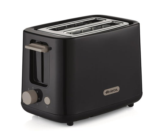 Toasteris 750W 7 Liv knaibles nerūsējošā tērauda - melns, tumši zils