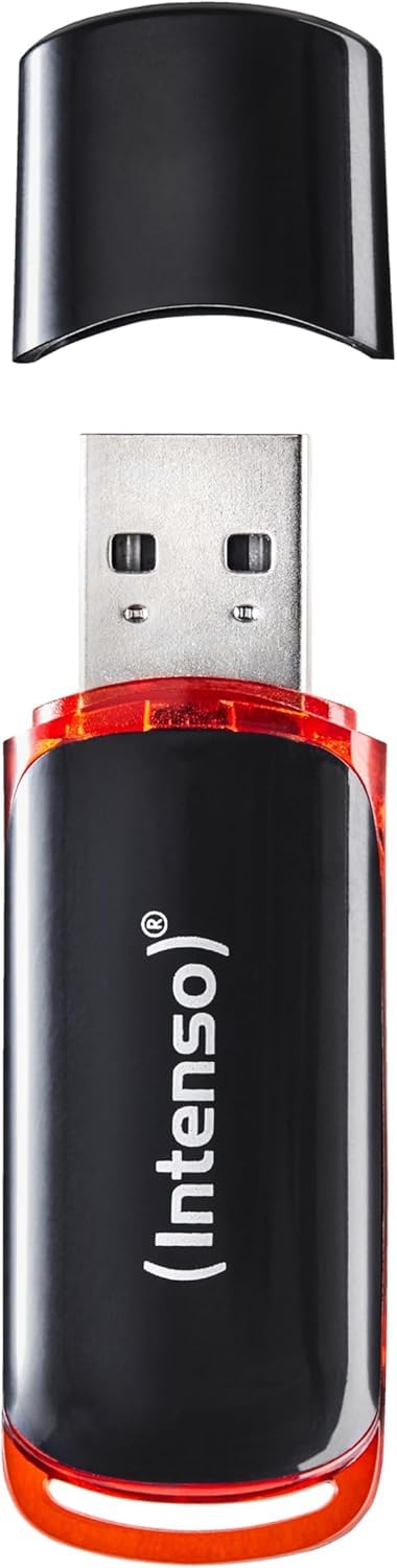 USB zibatmiņa Intenso Business Line 16 GB USB 2.0, melni-sarkana