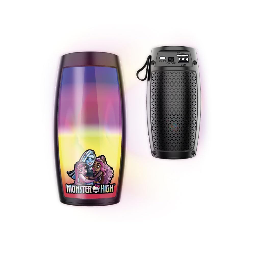 REIG - Bluetooth Monster High skaļrunis ar USB ieeju, daudzkrāsains (6512)