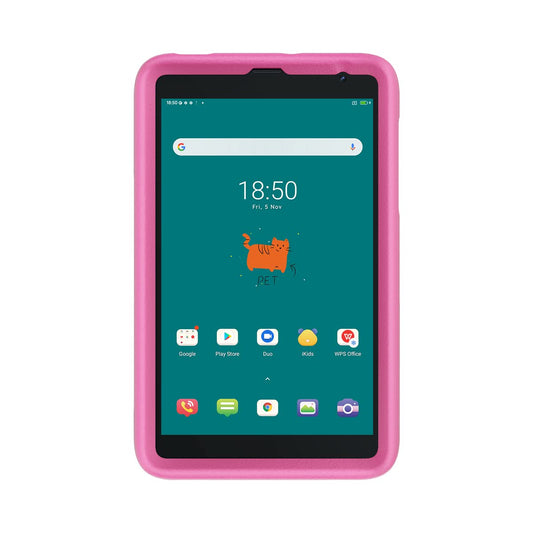 1. Blackview Tab 6 Kids - 4G skārienekrāna planšetdators bērniem - 8" HD+ displejs - 3GB + 32GB - Iebūvēta bērnu aizsardzība ar acu aizsardzību - Izturīgs un triecienizturīgs, ar apvalku - Android - Eiropas versija - Rozā