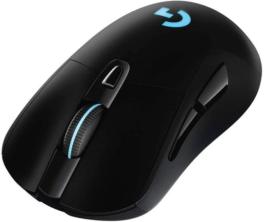 Logitech G703 LIGHTSPEED - HERO 25K DPI sensor, wireless, LIGHTSYNC RGB, 95g lightweight, PC/Mac compatible, black