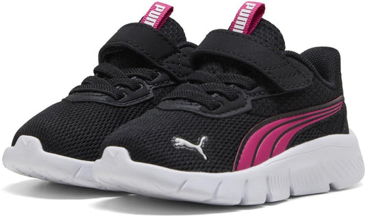 Bērnu apavi PUMA Unisex Baby FLEXFOCUS MODERN AC+ INF Sneaker, Black PINK White, 24 EU
