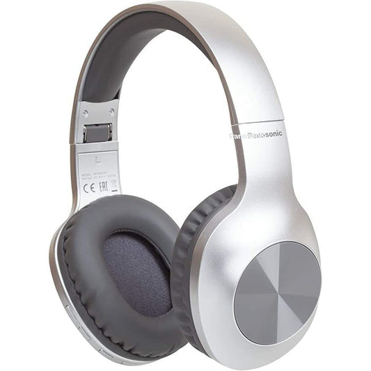 Panasonic RB-HX220BDES bezvadu austiņas - ergonomiska forma, papildu bass, 23 stundu atskaņošana, salokāms dizains, sudraba