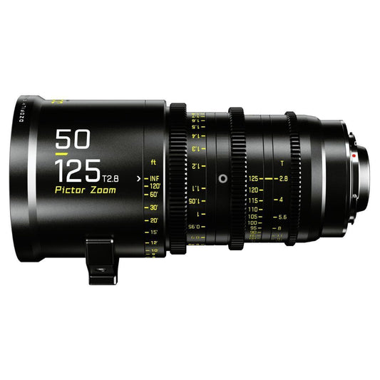 DZOFILM Cine Lens Pictor Zoom 50-125 T2.8 melns PL/EF stiprinājumam (S35)