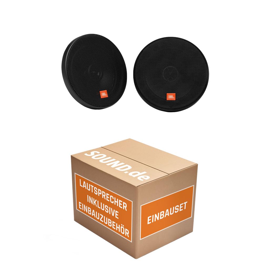 Skaļruņu montāžas komplekts JBL STAGE2 624 saderīgs 2-virzienu 16,5cm koaksiāls Ford Fiesta MK7 priekšai un aizmugurei