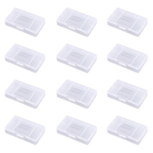 Spēļu kartīšu aizsargmaciņi LEEQ, 12 gab., caurspīdīgi aizsargapvalki Game Boy Advance GBA kartēm