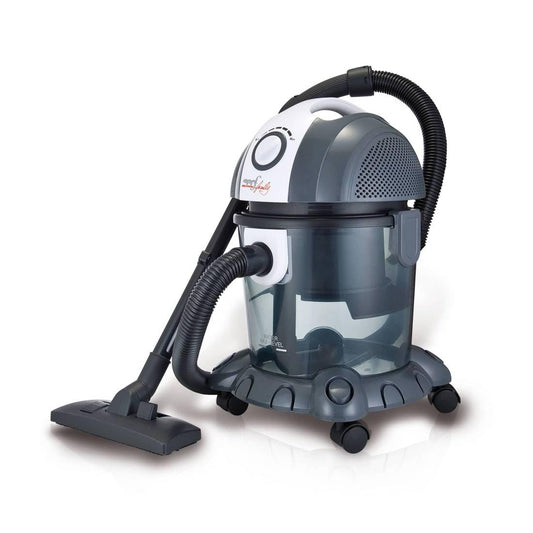 Melchioni ģimene 118140006 mr bin g grīdas putekļsūcējs - ūdens filtrs, 15 litri, pelēks, plastmasa