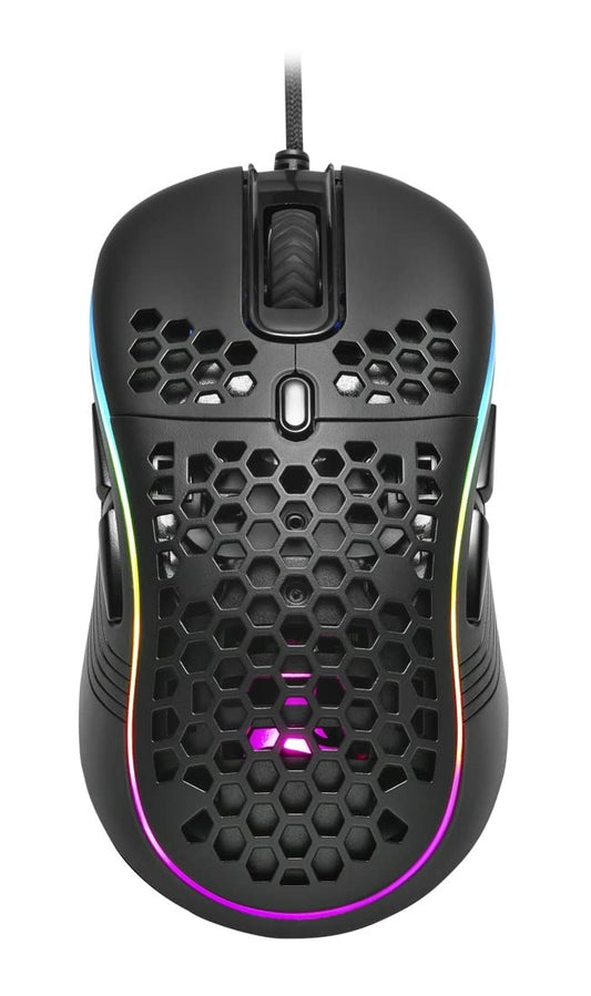 Sharkoon Light² S - RGB gaming mouse with lightweight design, customizable buttons, and high-precision sensor.